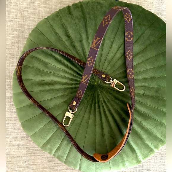 LOUIS VUITTON AUTHENTIC MONO LEATHER BAG STRAP OR BELT - Picture 1 of 9